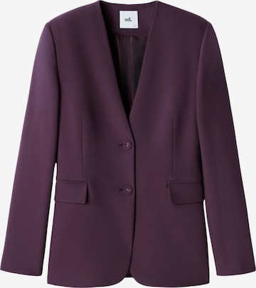 Blazer adl en violet : devant