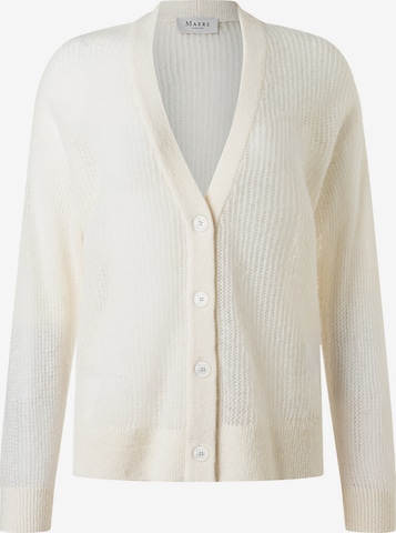 Cardigan MAERZ Muenchen en blanc : devant