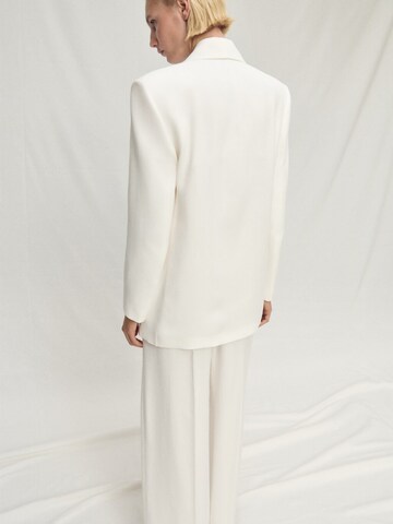 MANGO Blazer 'MISSORI' i hvid