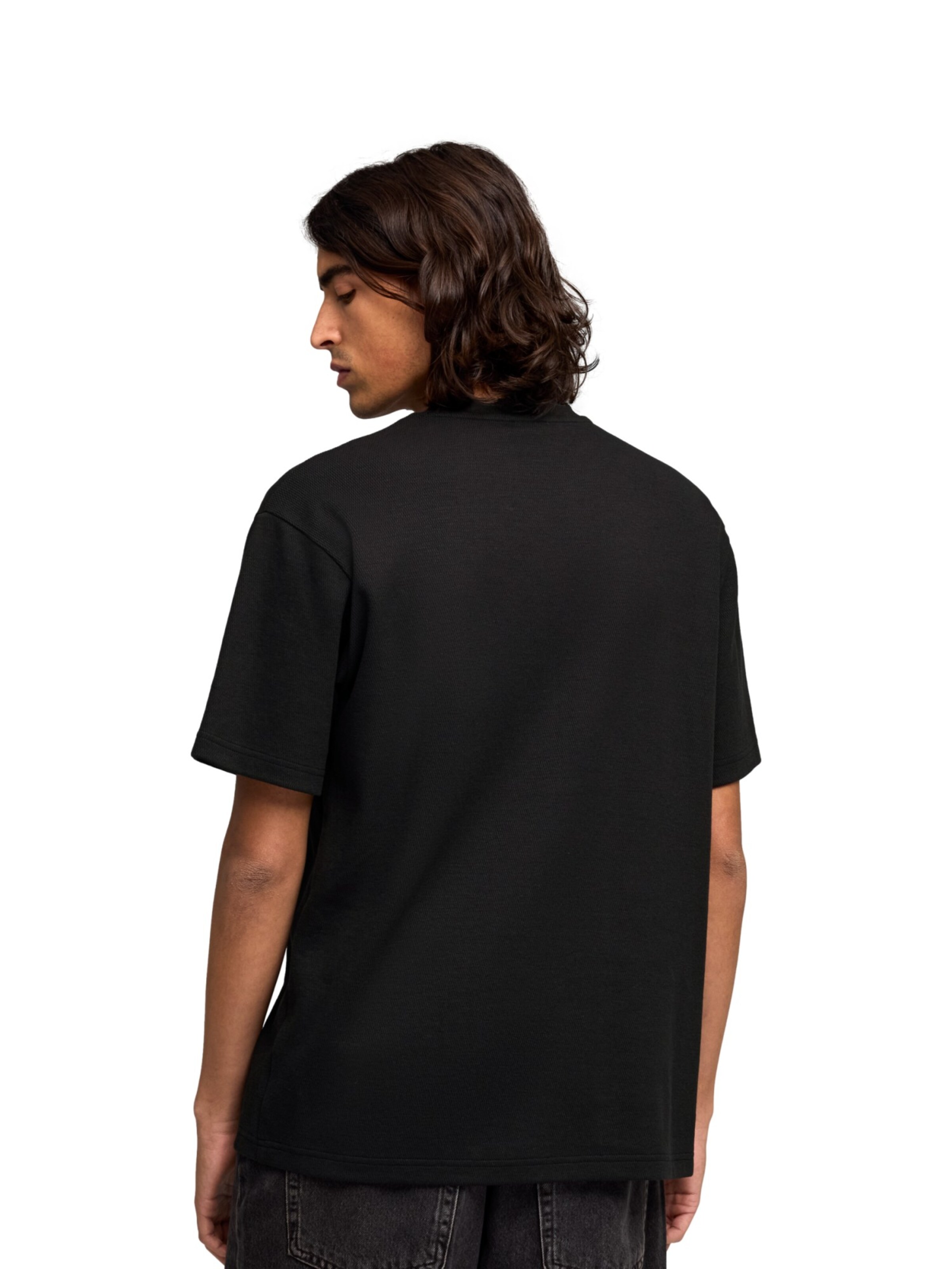 PUMA T-Shirt 'ESS ELEVATED' in Schwarz