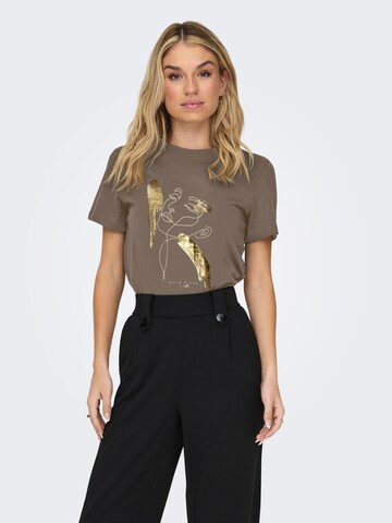 ONLY Shirt in Grey: front