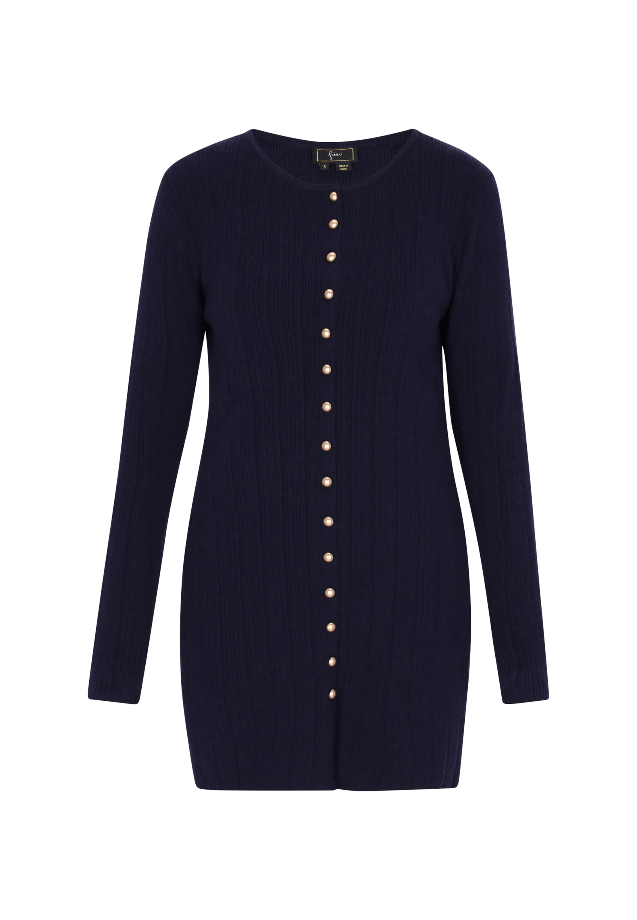 Robe faina en bleu : devant