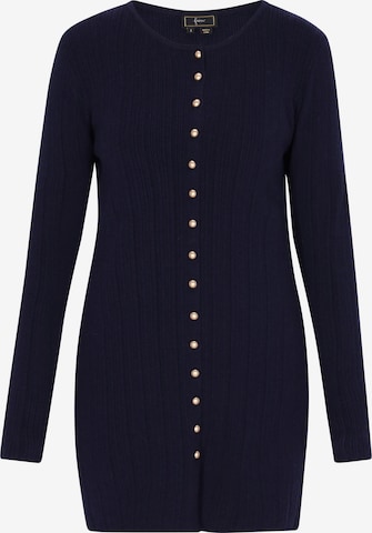 Robe faina en bleu : devant