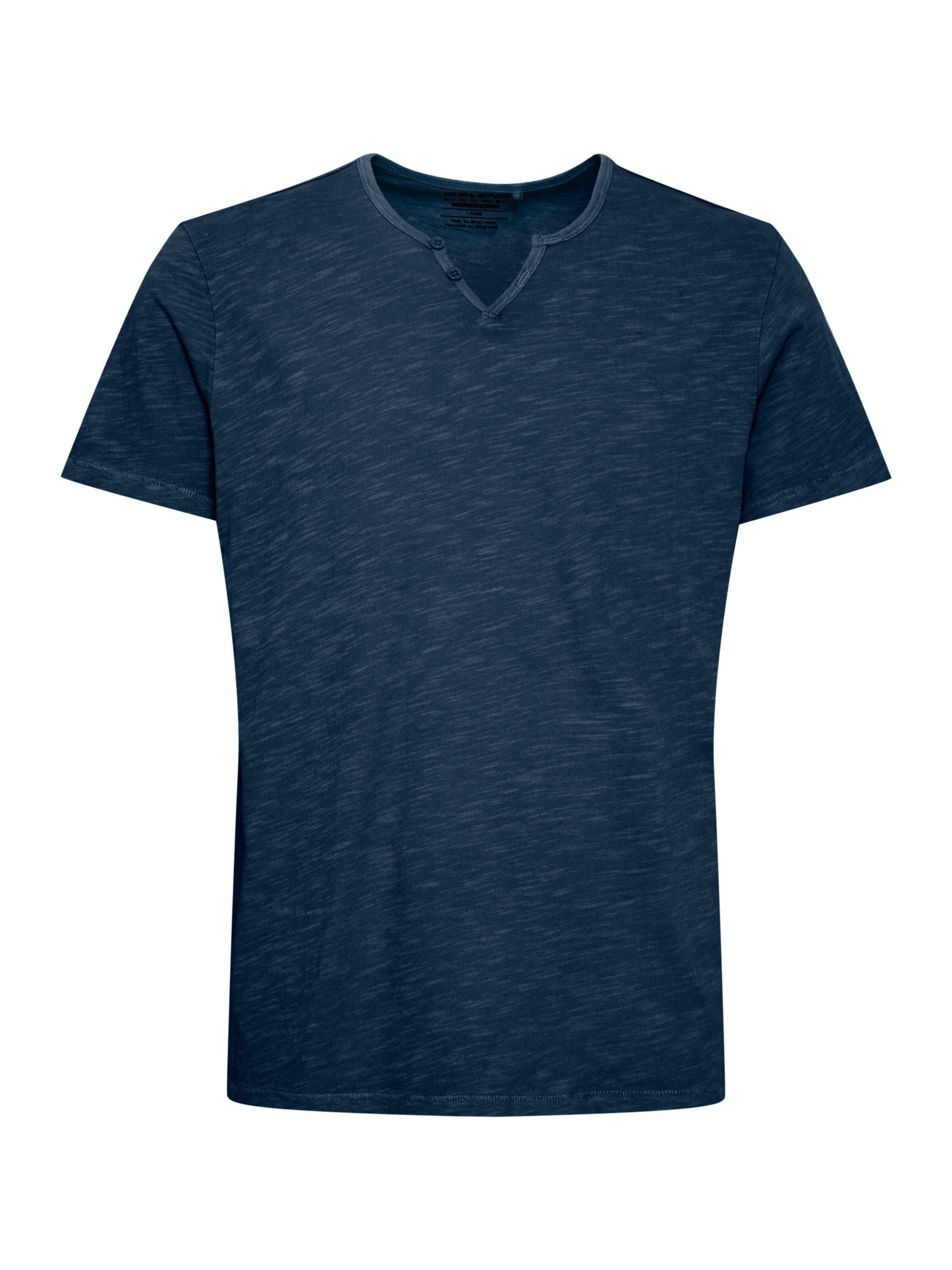 T-Shirt 'Ashton' BLEND en bleu : devant