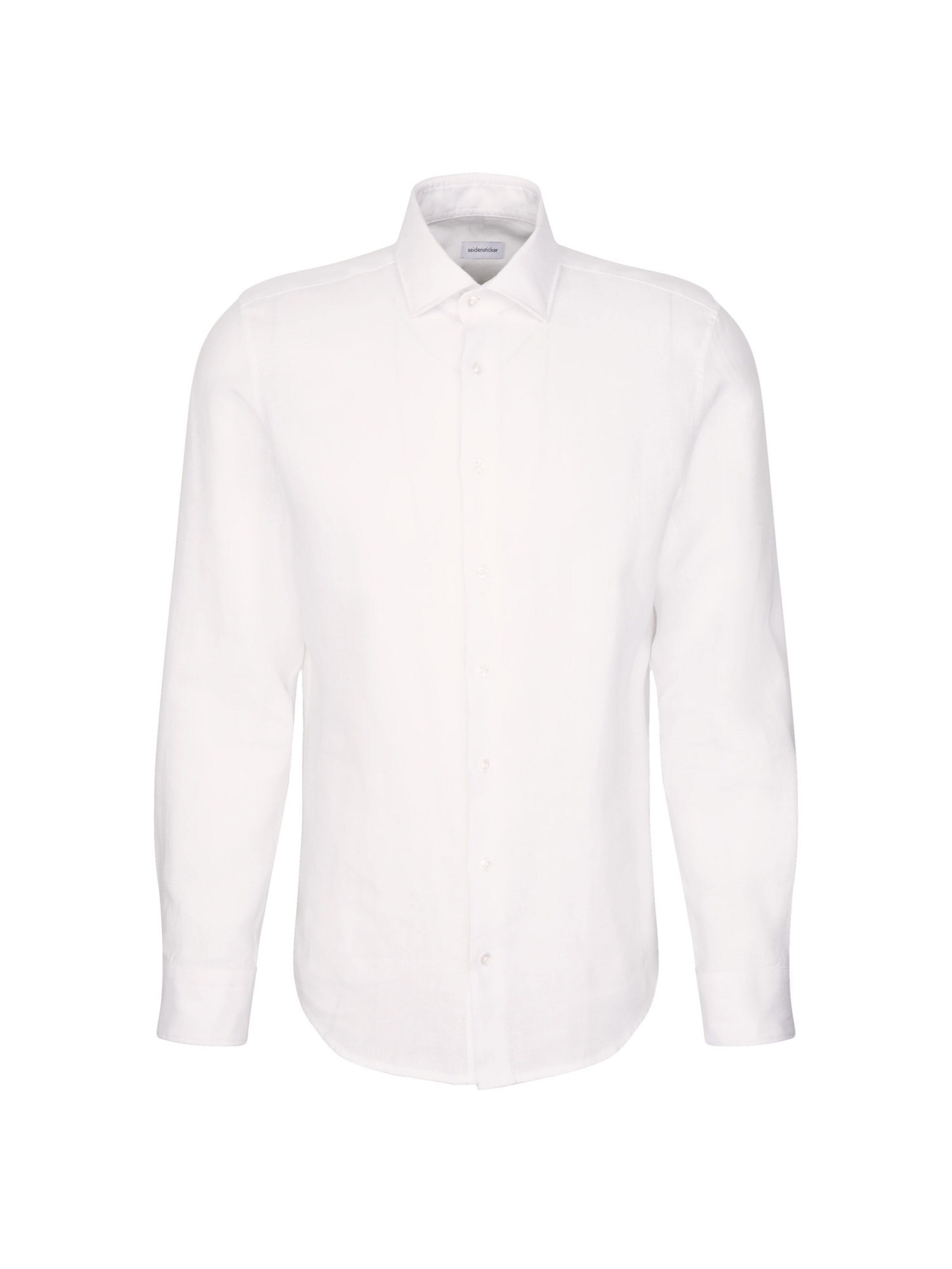 SEIDENSTICKER Slim fit Zakelijk overhemd in Wit: voorkant