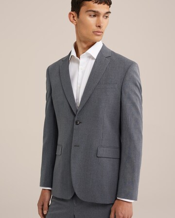 WE Fashion Slim fit Σακάκι για το γραφείο σε γκρι
