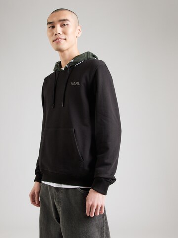 Karl Lagerfeld Tréning póló - fekete: elől