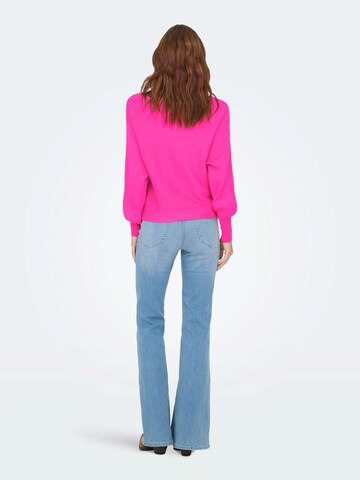 ONLY Pullover 'ONLADALINE' in Pink