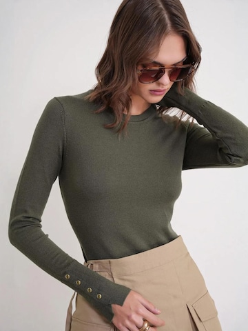 Pullover di MixRay in verde
