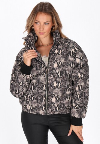 fainaZimska jakna - siva boja: prednji dio