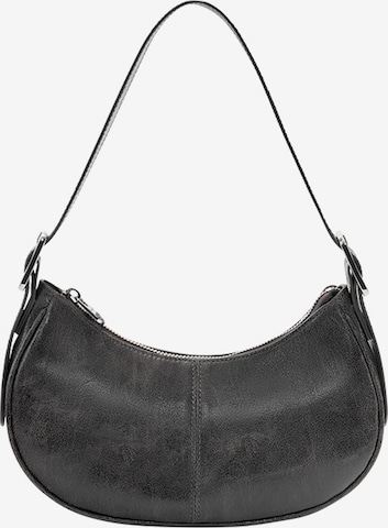 Pull&Bear Handbag in Grey: front