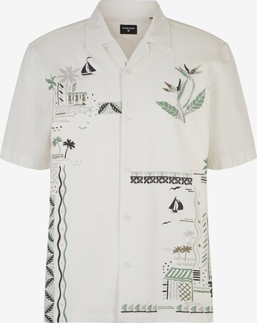 STRELLSON Regular fit Overhemd 'Cliro' in Wit: voorkant
