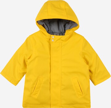 PETIT BATEAU Coat 'CIRE' in Yellow: front