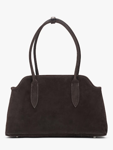 Estro Schultertasche '36427' in Braun: Vorderseite