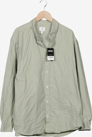 H&M Hemd XXL in Grün: Vorderseite