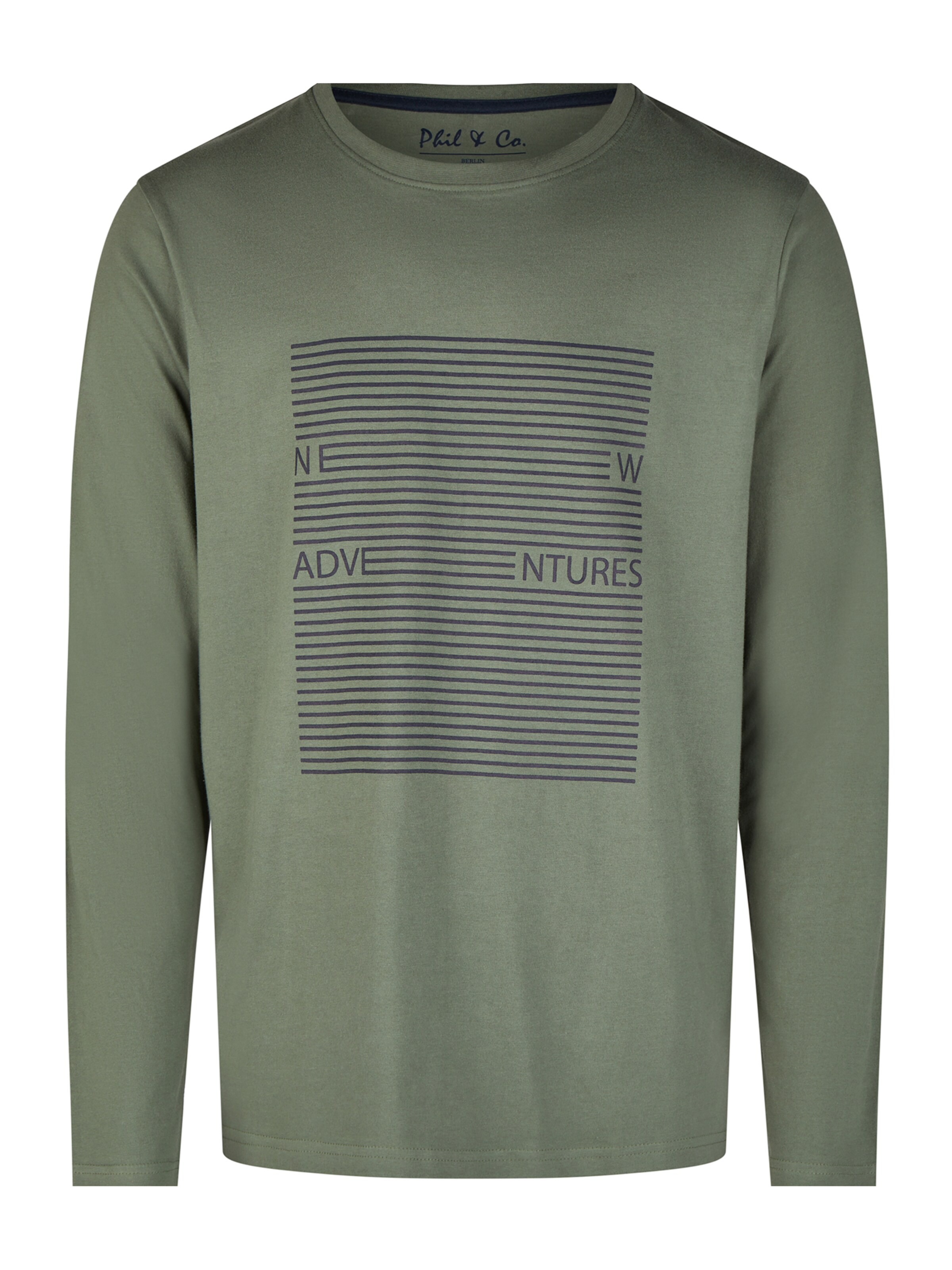 Phil & Co. Berlin Pajamas long 'Lifestyle' in Blue