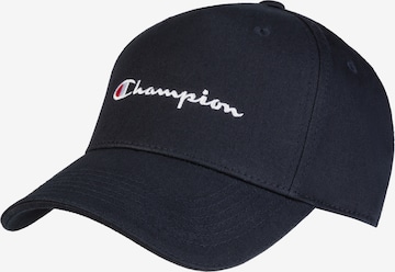 Champion Authentic Athletic Apparel Kšiltovka – modrá: přední strana