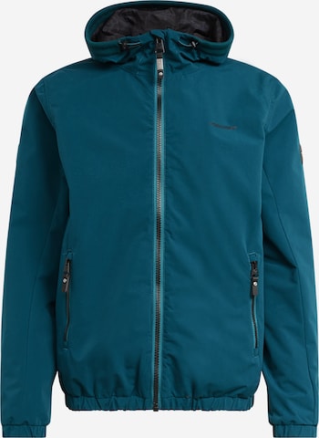 Ragwear Between-Season Jacket 'OLSSEN' in Green: front