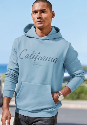 Sweat-shirt JOHN DEVIN en bleu