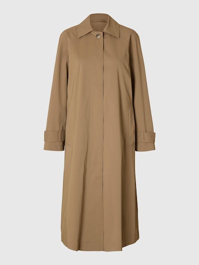 SELECTED Übergangsmantel in braun, Produktansicht