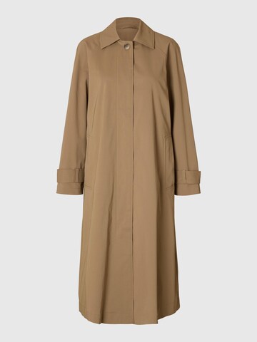 Manteau mi-saison SELECTED en beige