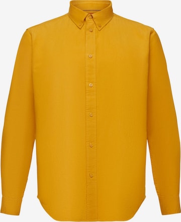 ESPRIT Overhemd in Geel: voorkant