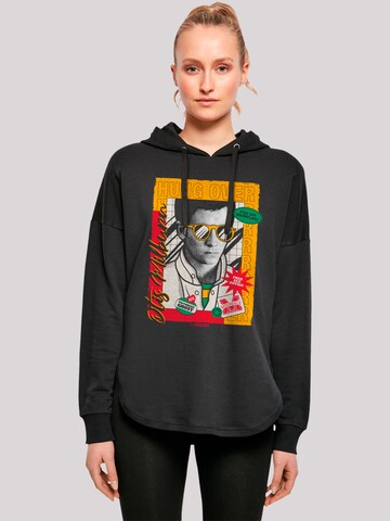 F4NT4STIC Sweatshirt 'Sex Education Otis Hung Over Collage Netflix TV Series' in Black: front