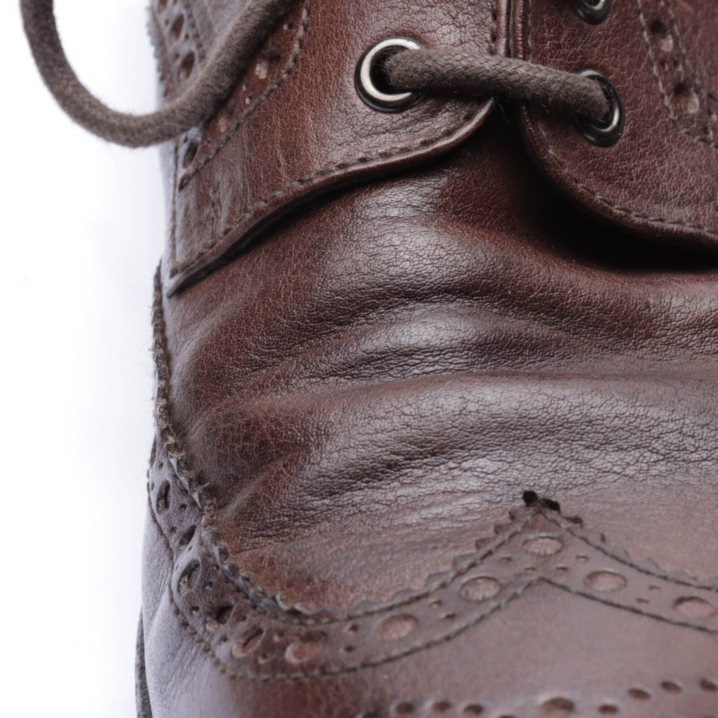 PRADA Halbschuhe 44 in Braun