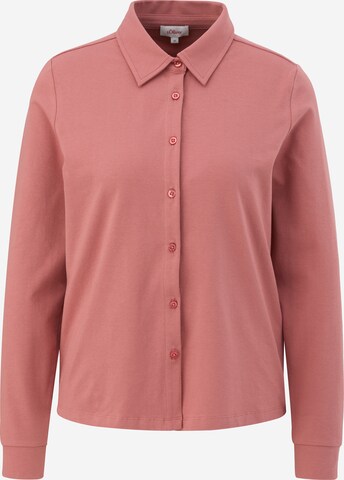 s.Oliver Blouse in Oranje: voorkant