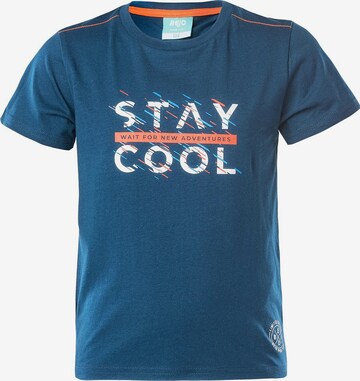 BEjO Shirt 'COOLER' in Blau: predná strana