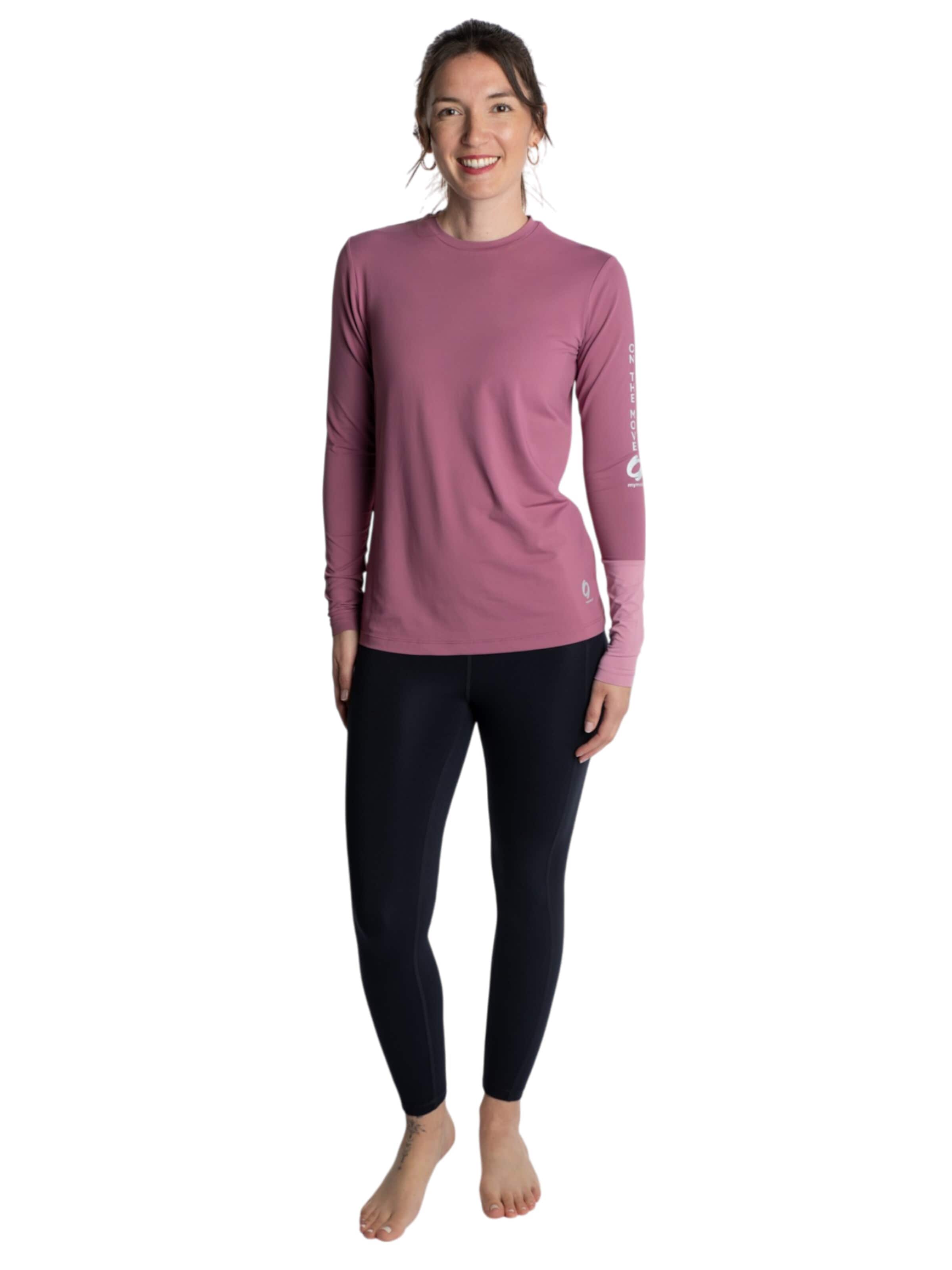 mymotus Performance Shirt 'mymotus®, ladies sport shirt with reflective details RW35' in Red