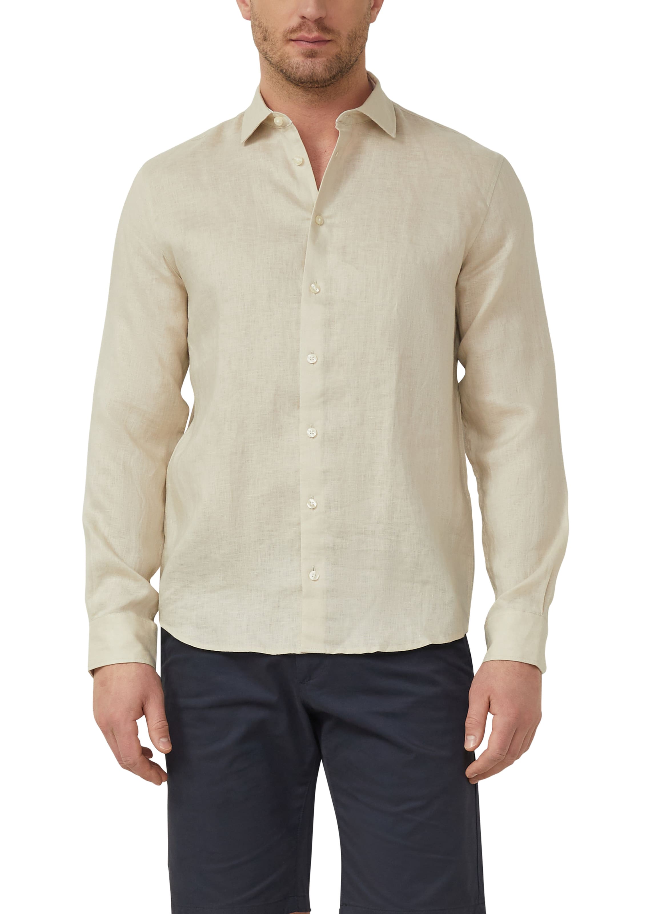 Coupe regular Chemise s.Oliver en beige