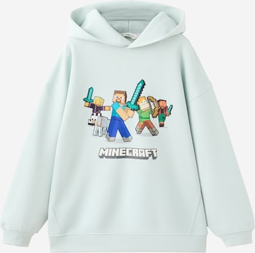 MANGO KIDS Collegepaita 'Mine Hood' värissä sininen: etupuoli