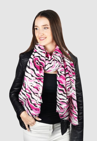 HARPA Scarf 'DORINA' in Pink: front