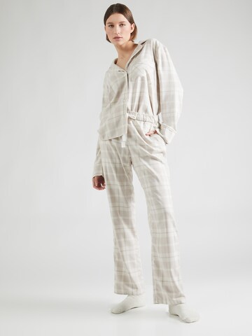 Abercrombie & Fitch Pyjamahose in Beige