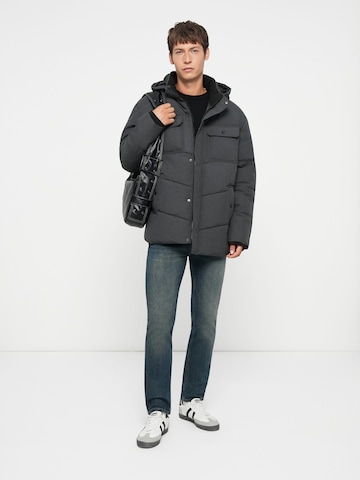 Jack & Jones Plus Vinterjacka 'JJMORGAN' i grå
