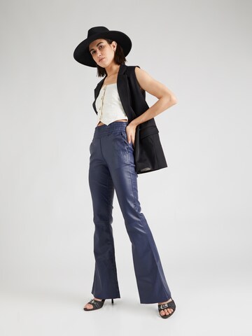 Ibana Flared Pants 'Pinnie' in Blue