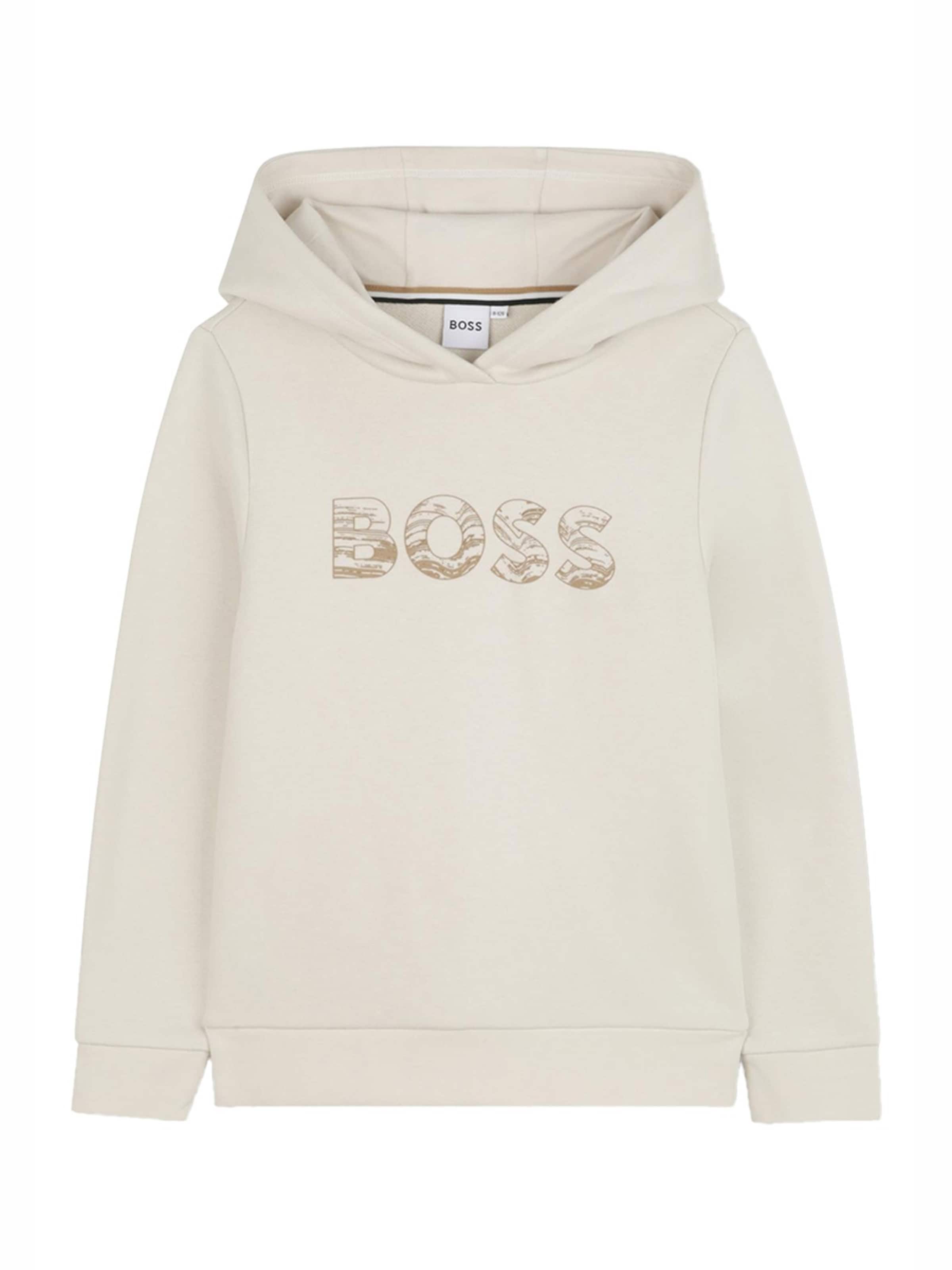 BOSS - Sudadera 'Felpa' en beige: frente