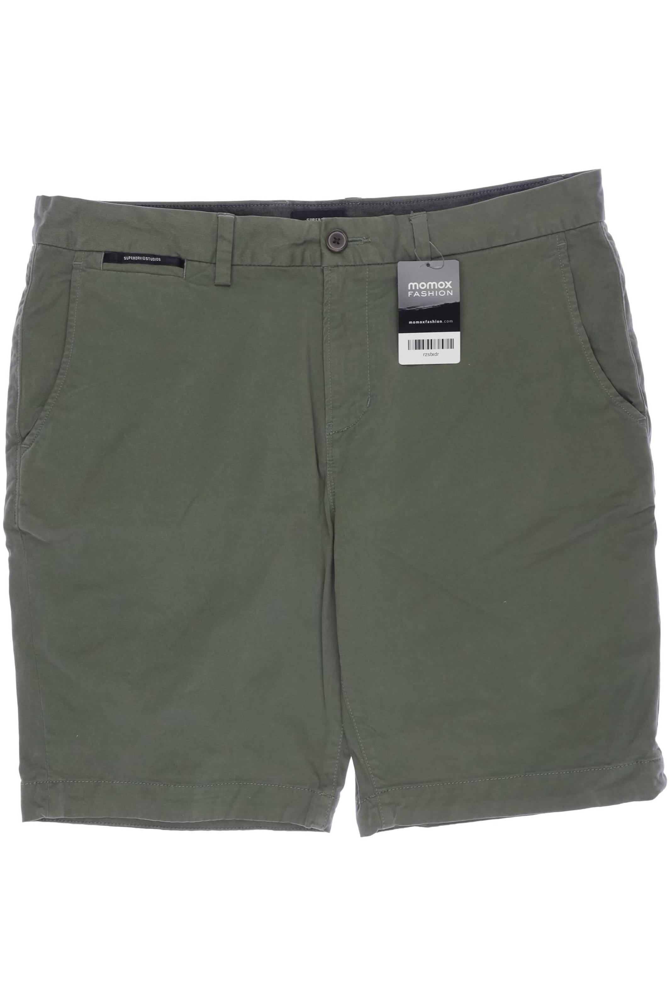 Superdry & Co Shorts 34 in Grün: Vorderseite