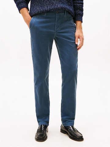 Regular Pantalon chino 'Denton ' TOMMY HILFIGER en bleu : devant
