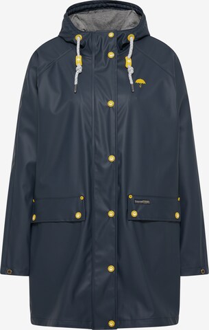 Manteau mi-saison Schmuddelwedda en bleu : devant