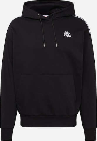 KAPPA - Sudadera en negro: frente