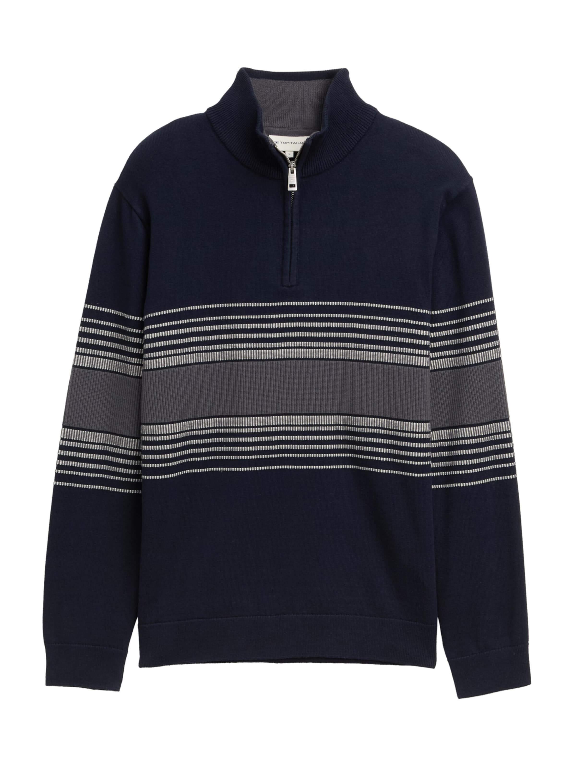 TOM TAILOR Свитер в Синий: спереди