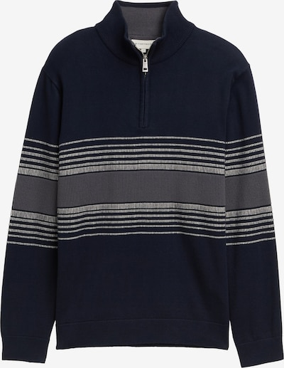 Megztinis iš TOM TAILOR, spalva – tamsiai mėlyna jūros spalva / tamsiai pilka / sidabrinė, Prekių apžvalga