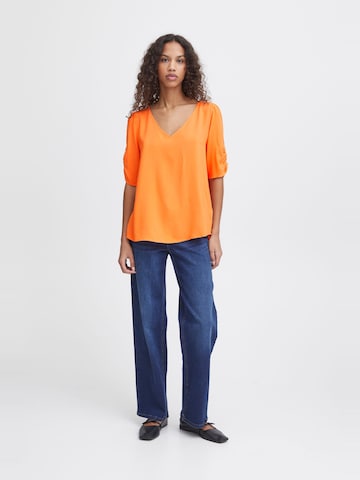 ICHI Blouse 'MAIN' in Oranje