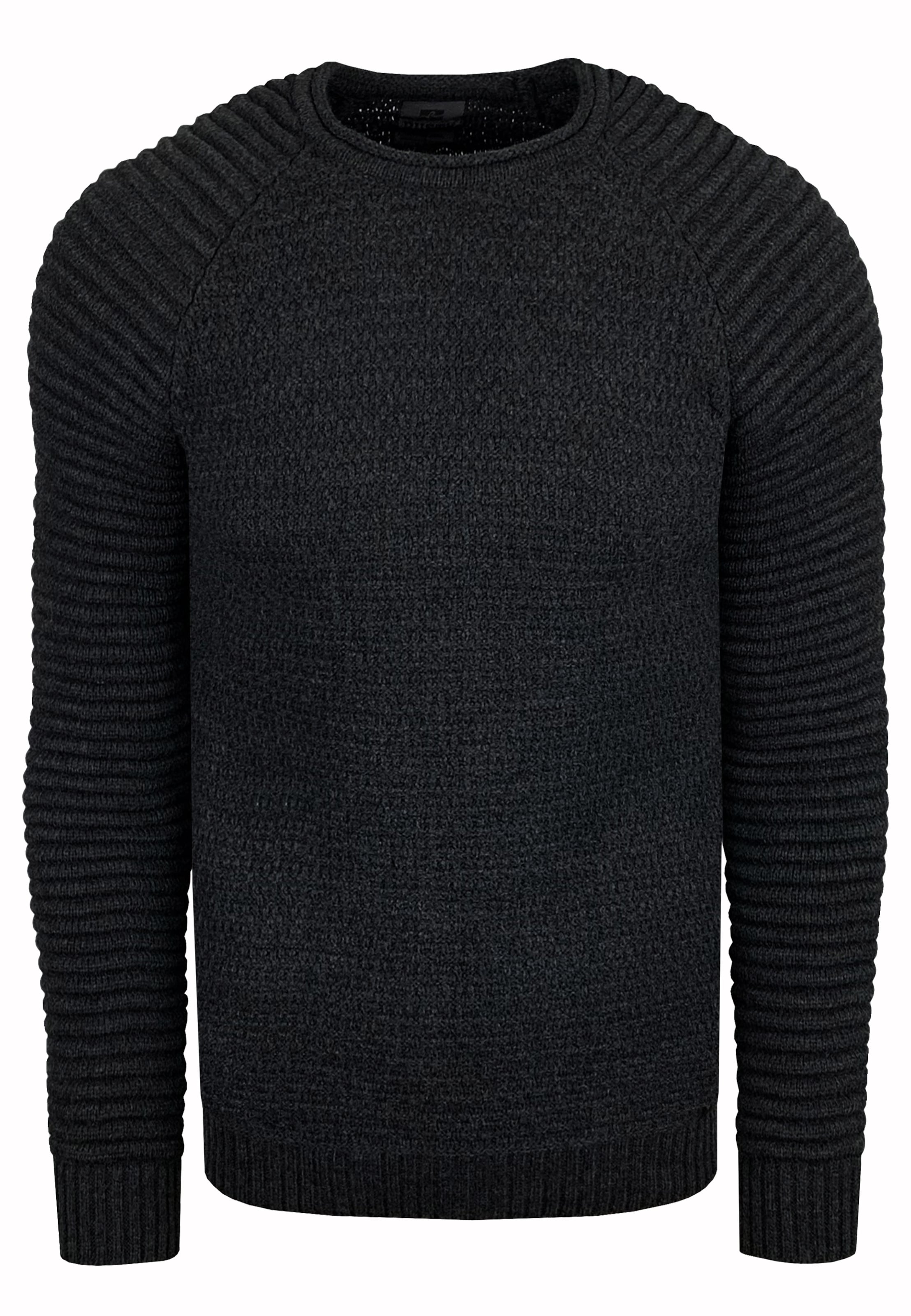 Rusty Neal Trui in Zwart: voorkant