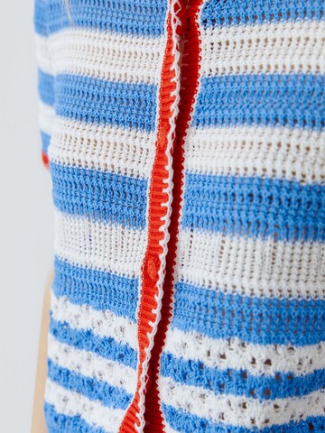 OUI Strickjacke in Blau