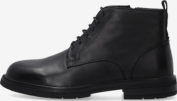 VENEZIA Schnürboots in Schwarz: Vorderseite