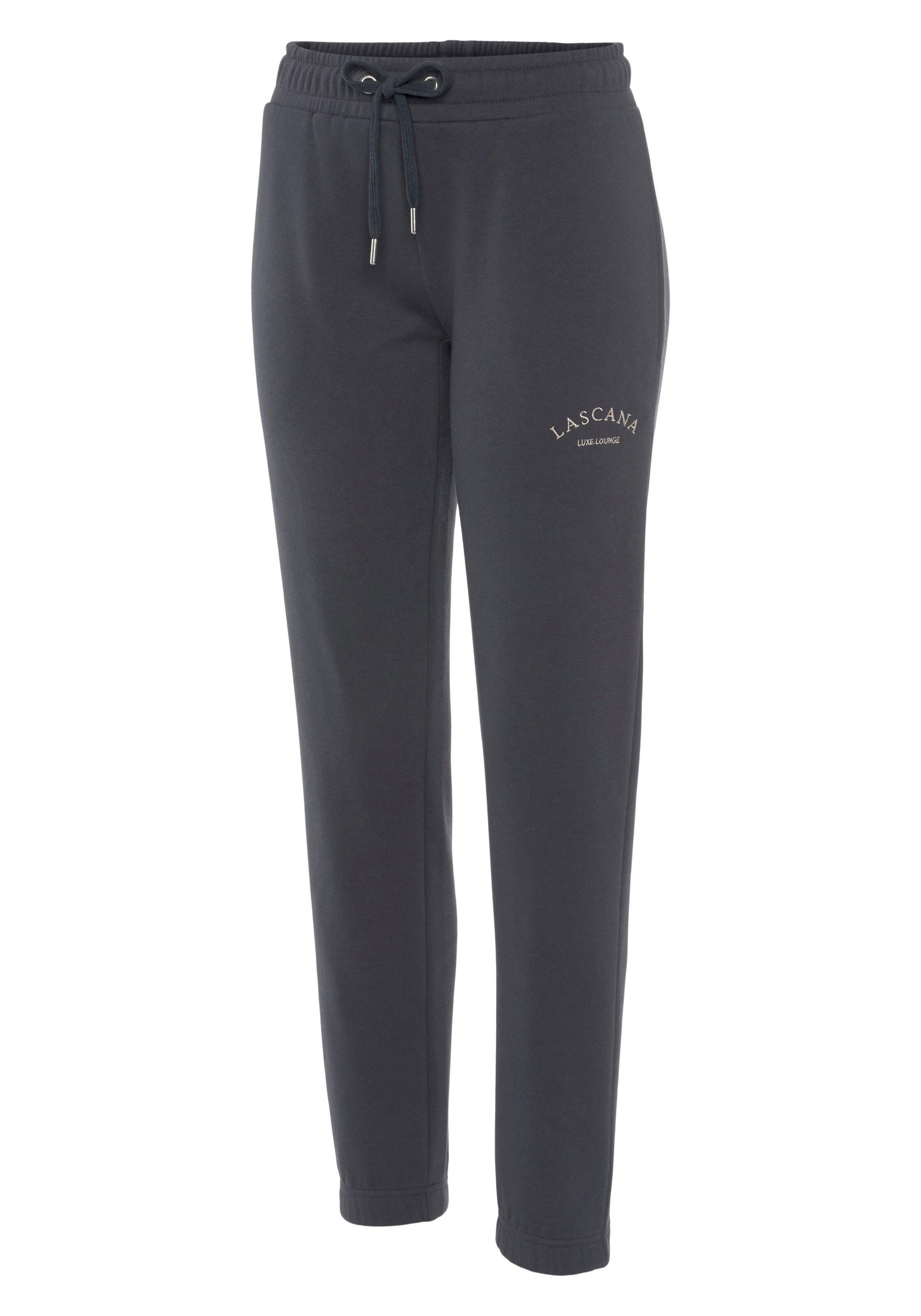 LASCANA Alt kitsenev Püksid, värv hall