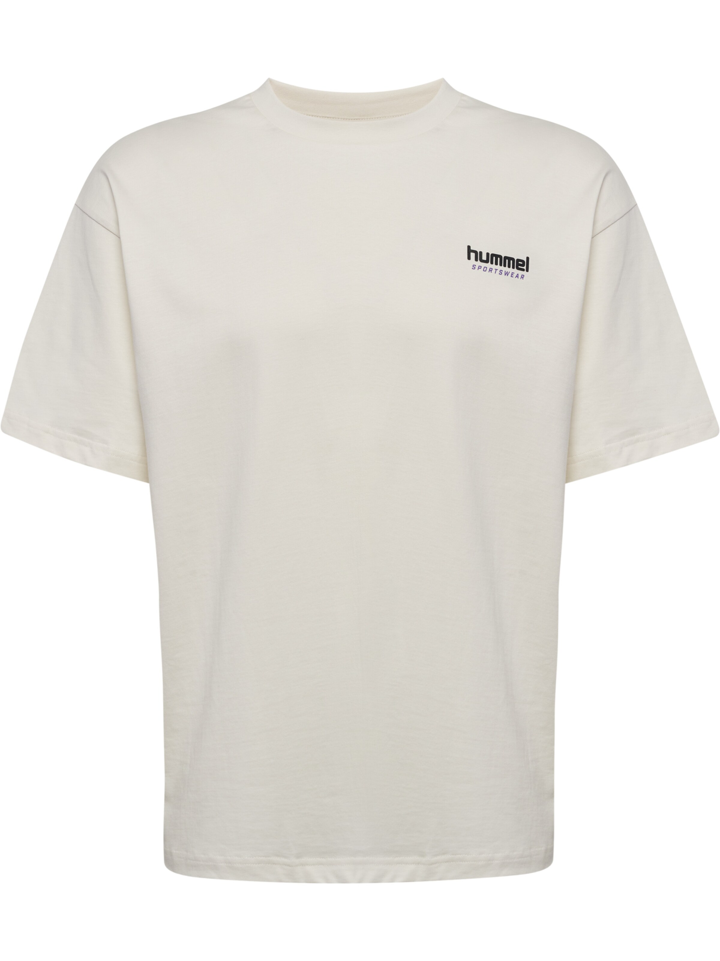 Hummel Shirt in Wit: voorkant